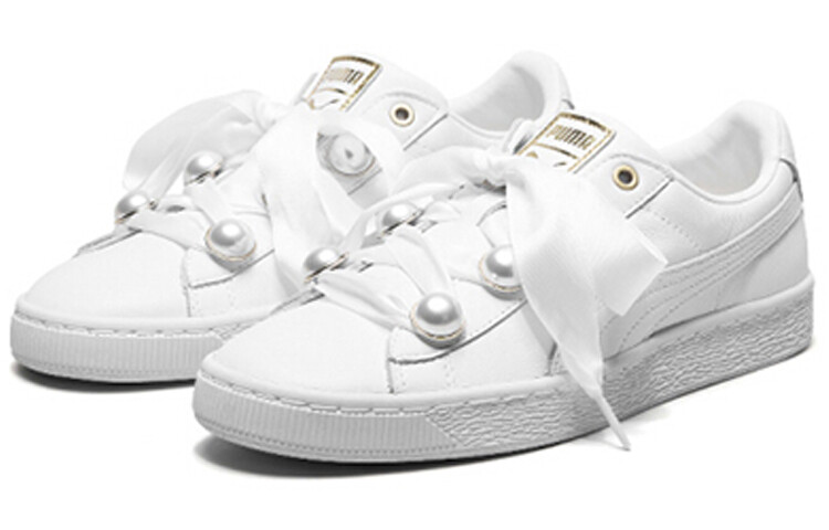 

Puma Замшевая Платформа Bling Белая