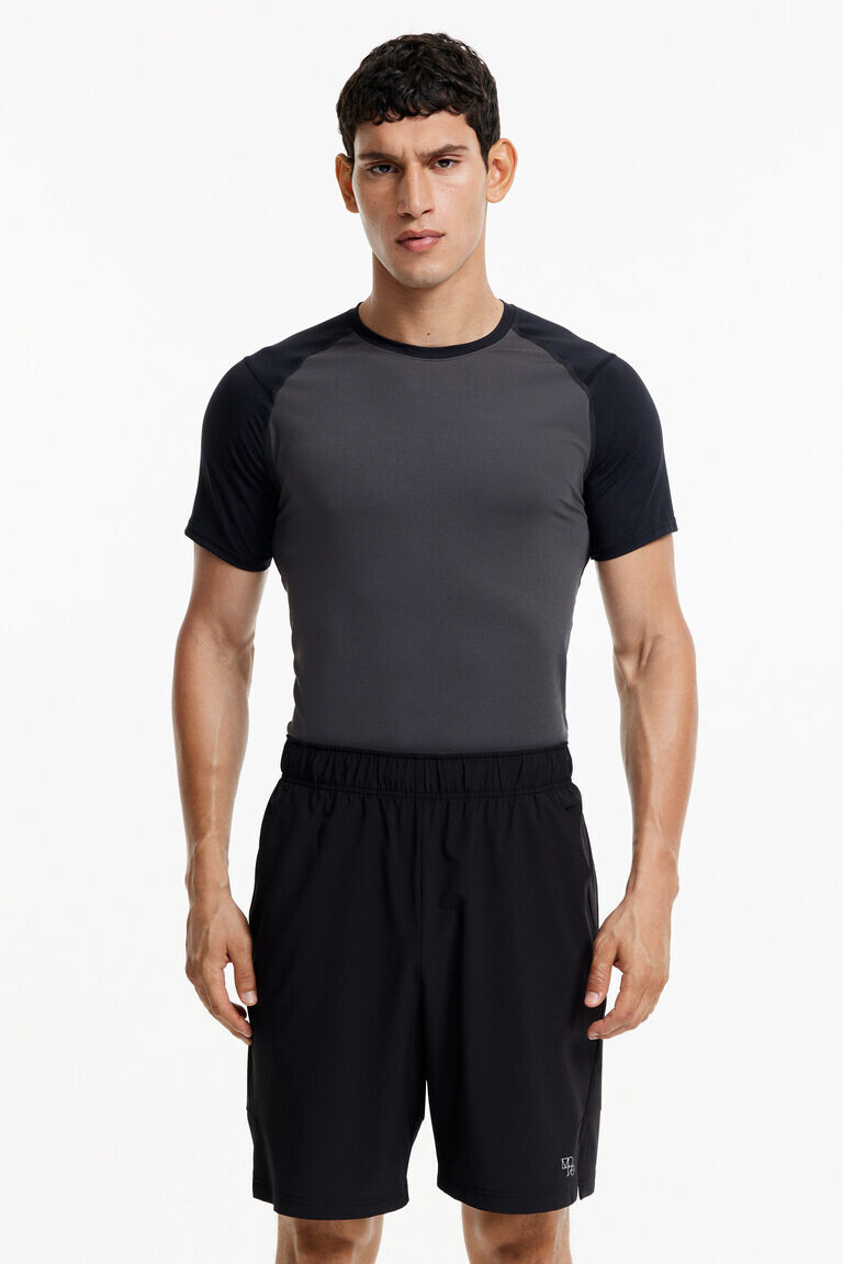 

Тренировочная футболка drymove muscle fit pro H&M, серый