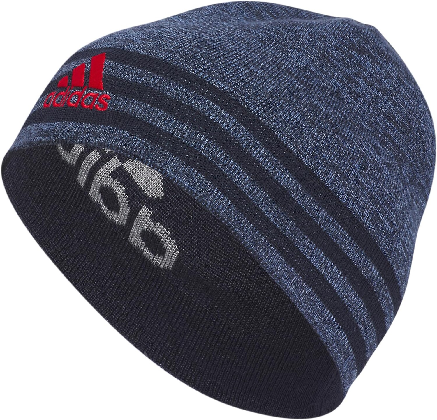 

Двусторонняя шапка Eclipse 3 adidas, цвет Collegiate Navy/Crew Blue/Collegiate Navy/Better Scarlet