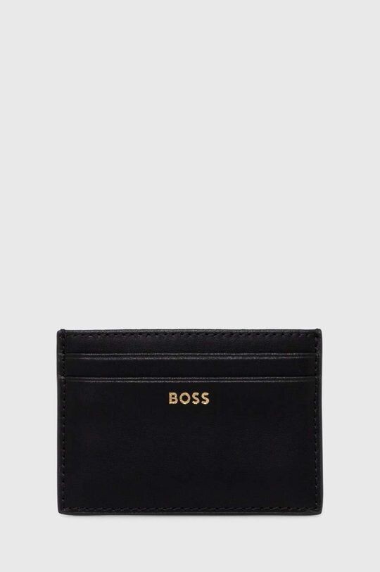 

Кожаный визитница Boss, черный