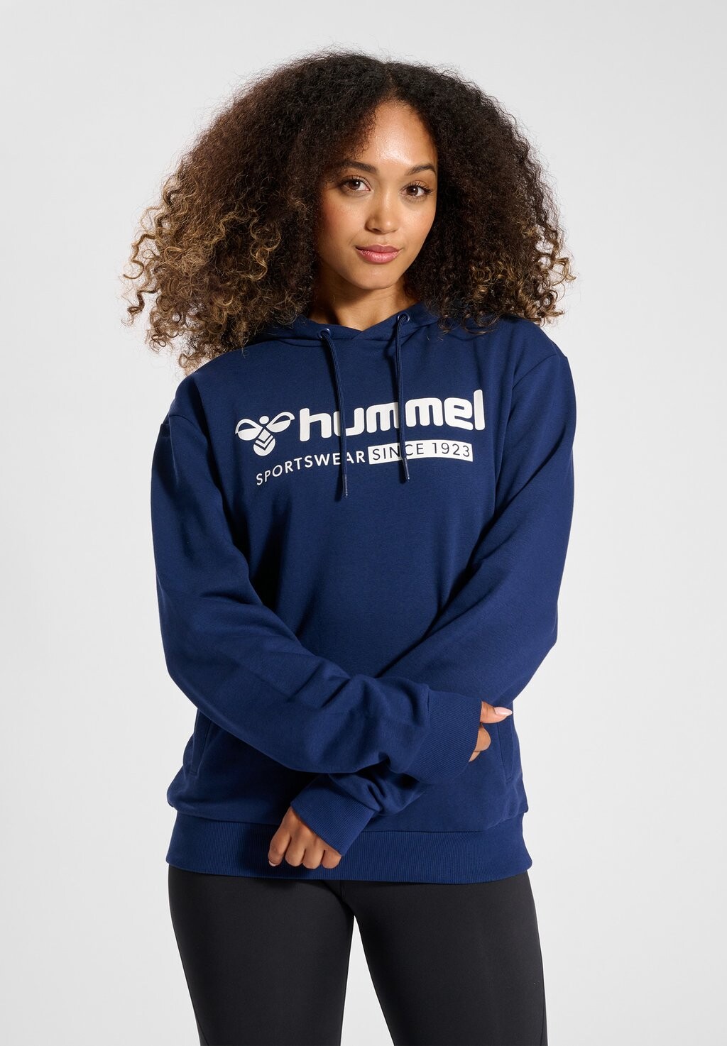 

Толстовка с капюшоном Hummel, синий