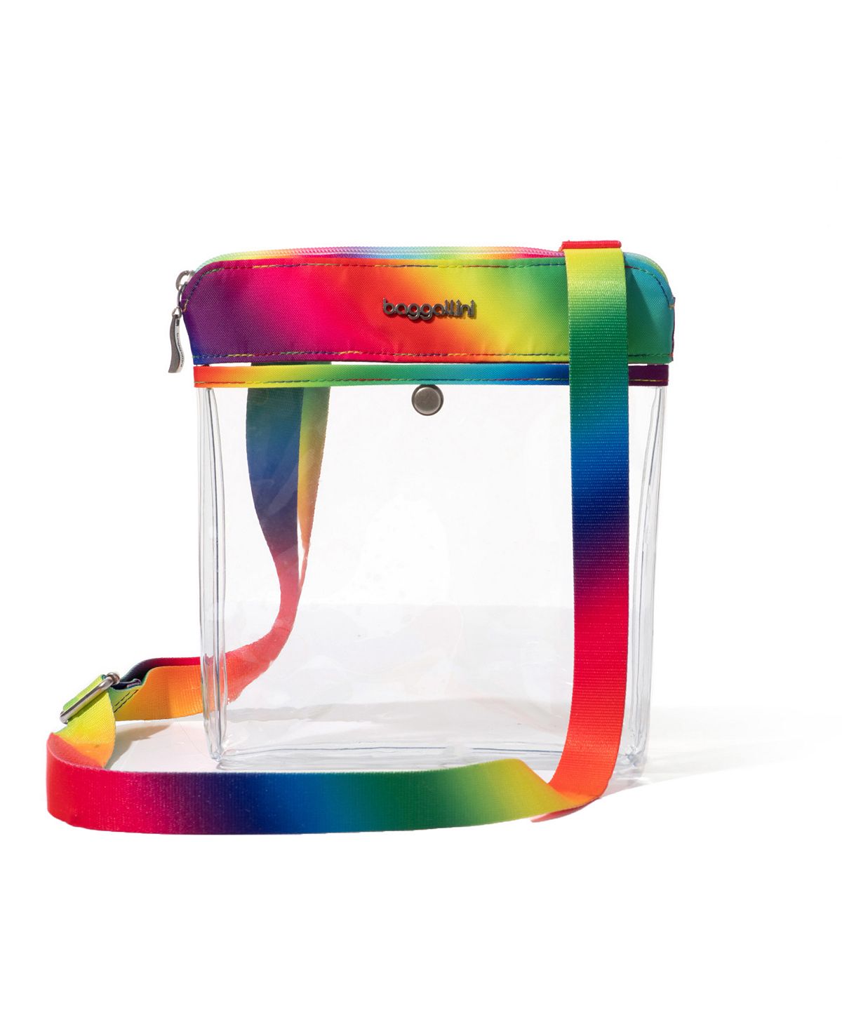 Прозрачная сумка через плечо с карманами Pride Stadium Baggallini lgbt pride day gay rainbow headband handband bandana scarf