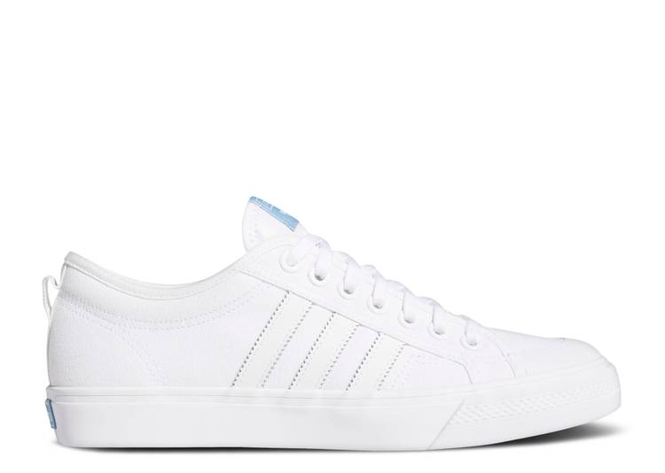 Кроссовки Adidas NIZZA 'CLOUD WHITE', белый кроссовки adidas nizza hi rf cloud white белый