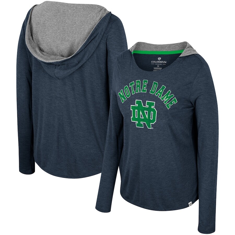 

Футболка с длинным рукавом Colosseum Notre Dame Fighting Irish, нави