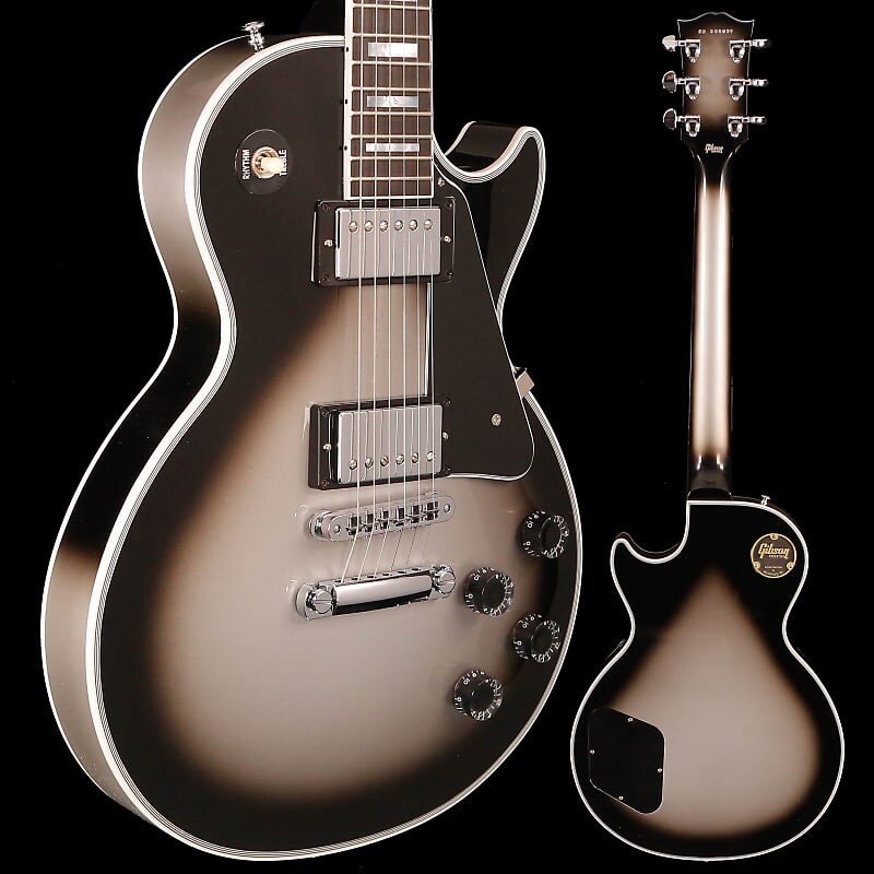 

Электрогитара Gibson Les Paul Custom Electric, Silverburst 9lbs 13.6oz