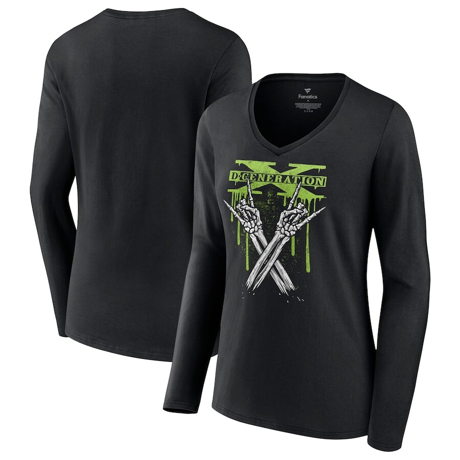 

Футболка с длинным рукавом Fanatics Branded D Generation X, черный