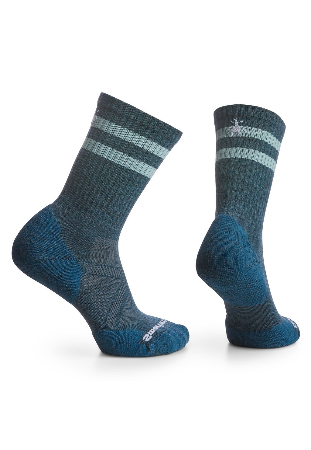 цена Спортивные носки ATHLETIC STRIPE CREW Smartwool, цвет twilight blue