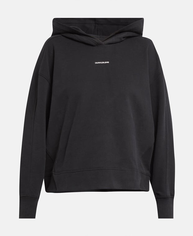 

Толстовка с капюшоном Calvin Klein, черный