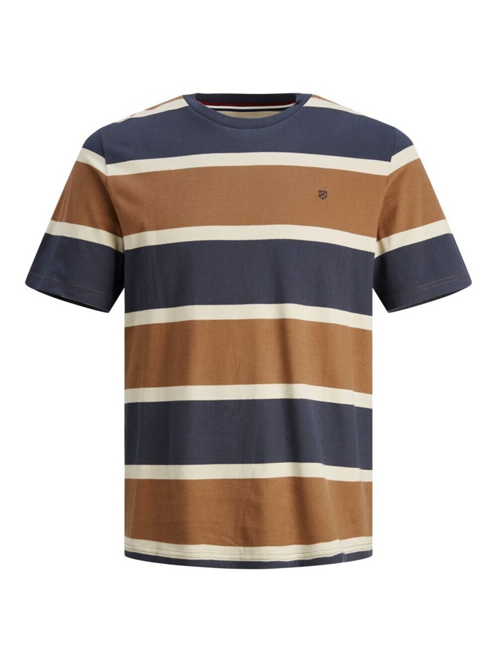 

Футболка JACK & JONES HENRY, коричневый