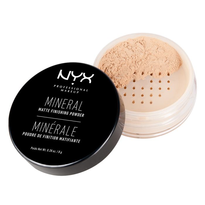 Пудра для лица Mineral Finishing Powder Nyx Professional Make Up, Light/Medium цена и фото