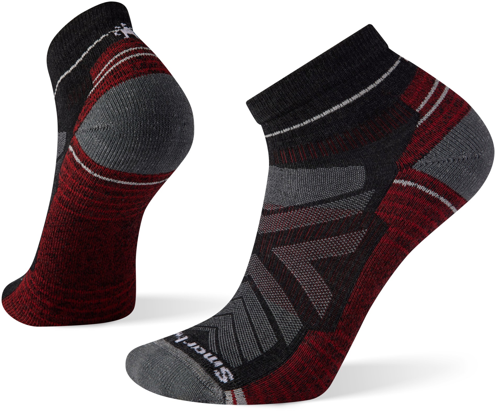 Легкие носки Performance Hike с подушкой до щиколотки — мужские Smartwool, серый мужские легкие носки с надписью