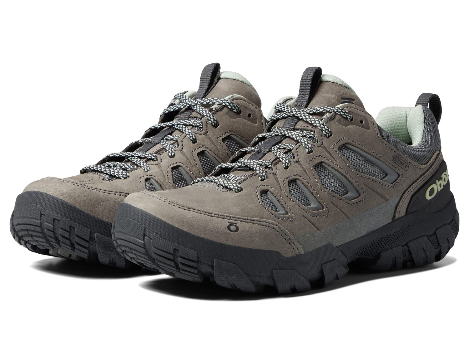 

Треккинговые ботинки Oboz Sawtooth X Low B-DRY, серый