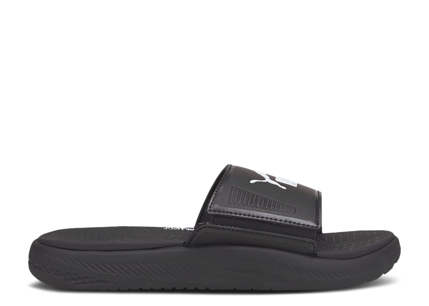 

Кроссовки Puma Softride Slide Big Kid 'Black White', черный