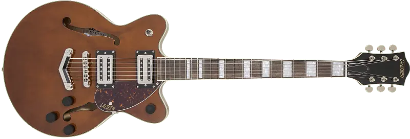 

Электрогитара Gretsch G2655 Streamliner Center Block Jr. with Laurel Fretboard, V-Stoptail 2019 - 2021 Single Barrel Stain