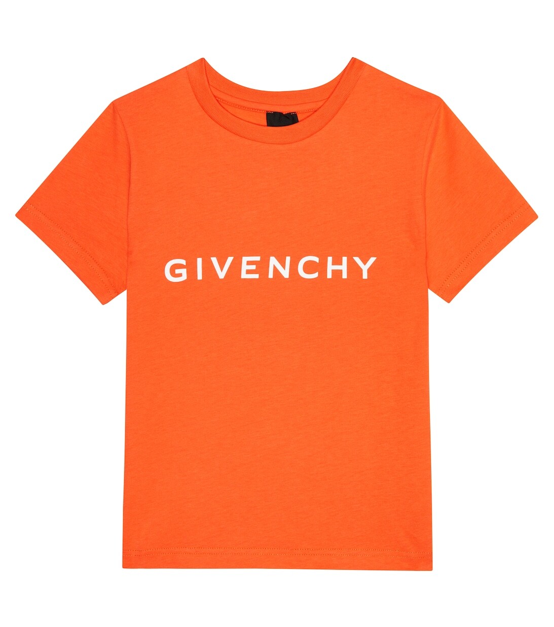 

Хлопковая футболка с логотипом Givenchy Kids, красный