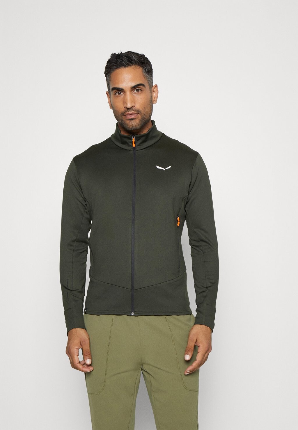 

Флисовая куртка Puez Jacket Salewa, цвет dark olive