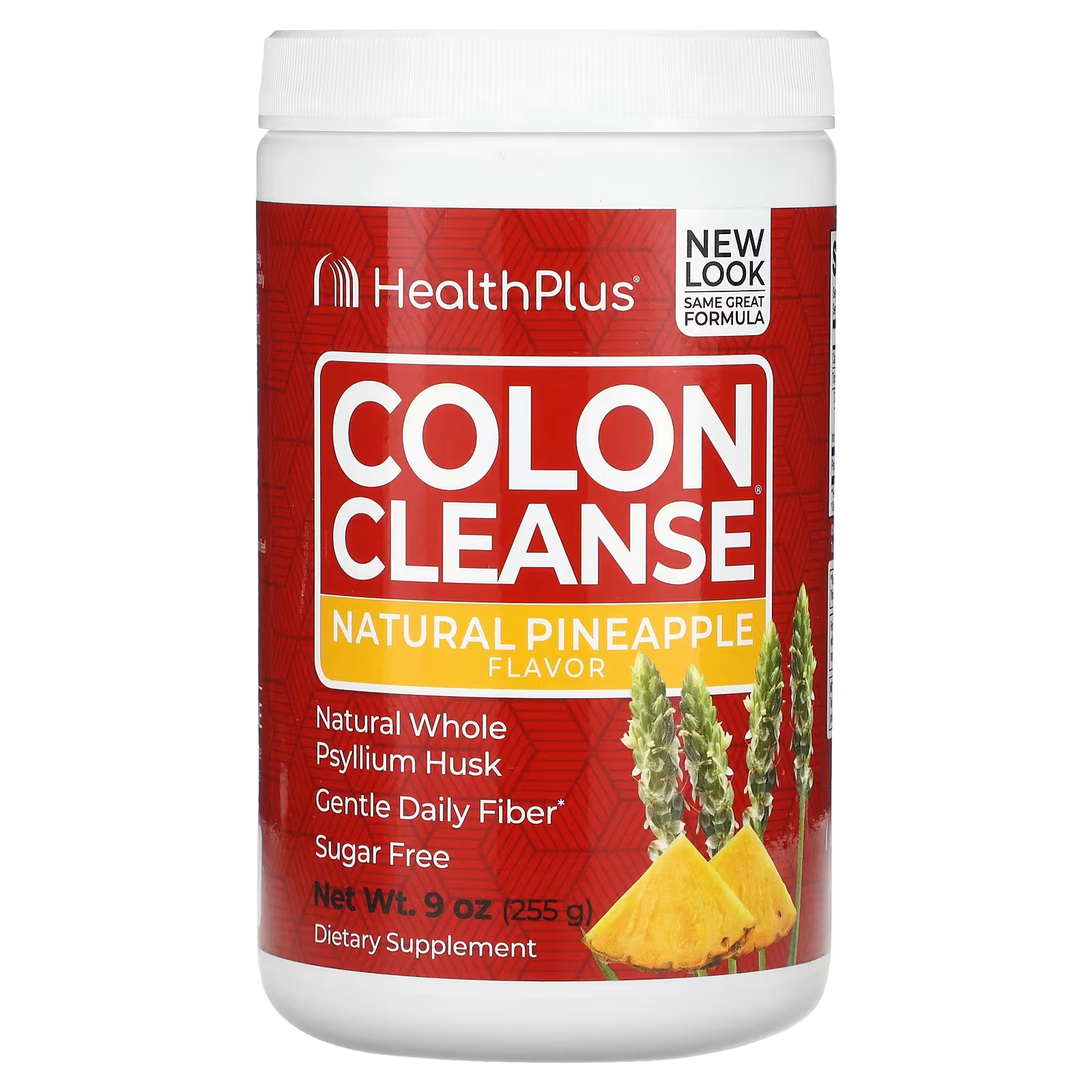 Health Plus Inc. Colon Cleanse, натуральный ананас, 9 унций (255 г) цена и фото