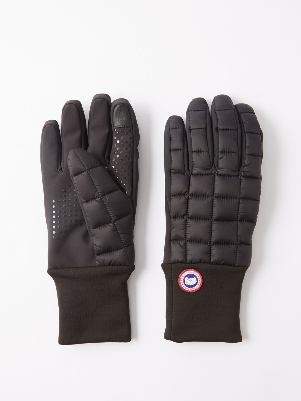 

Стеганые перчатки с подкладкой northern glove Canada Goose, черный