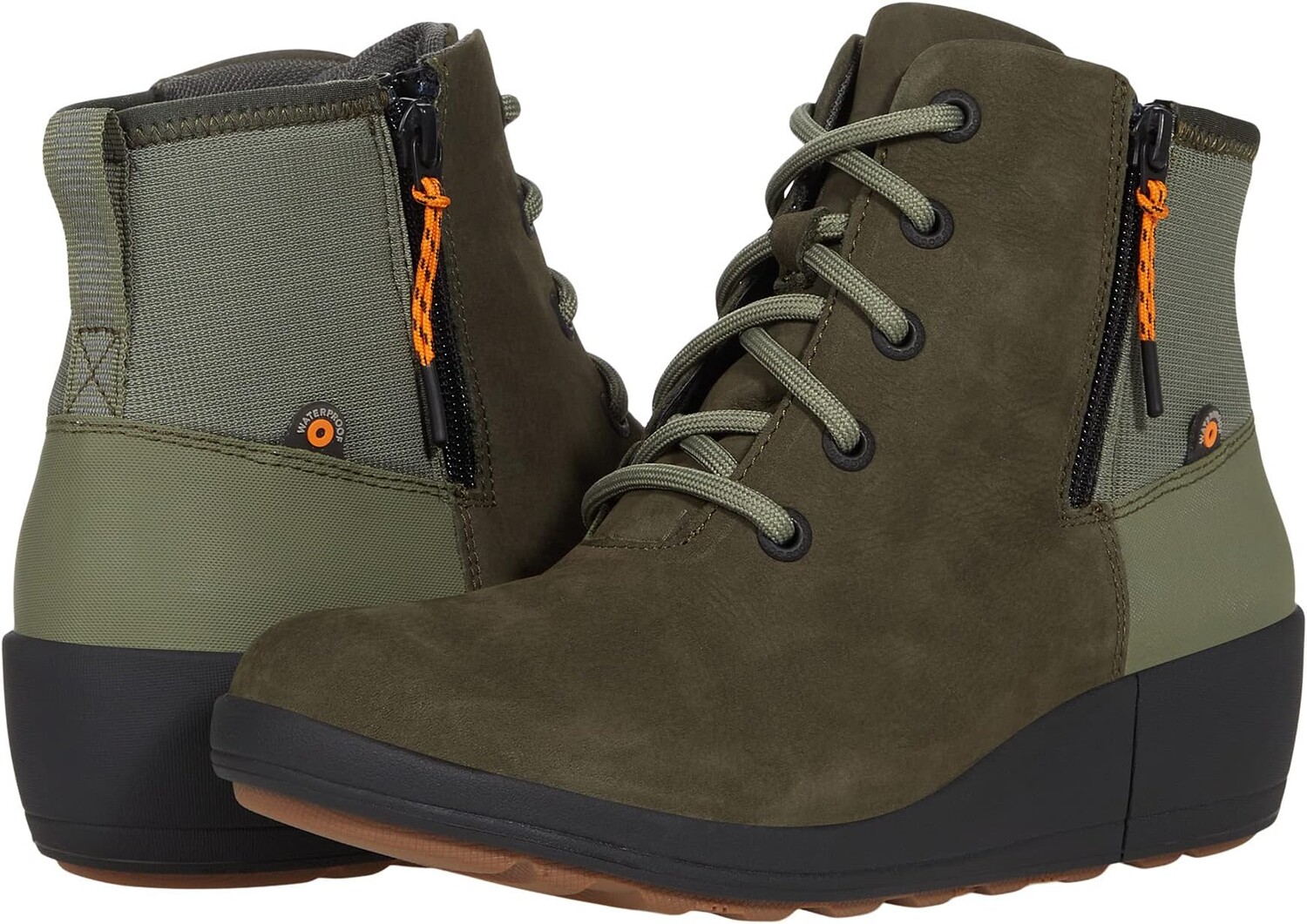 

Ботинки на шнуровке Vista Rugged Lace Bogs, цвет Olive Multi