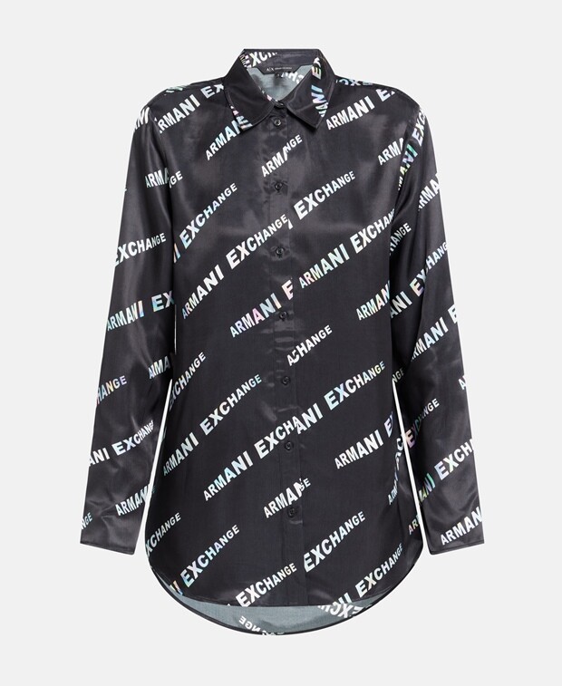 

Блузка для отдыха Armani Exchange, черный