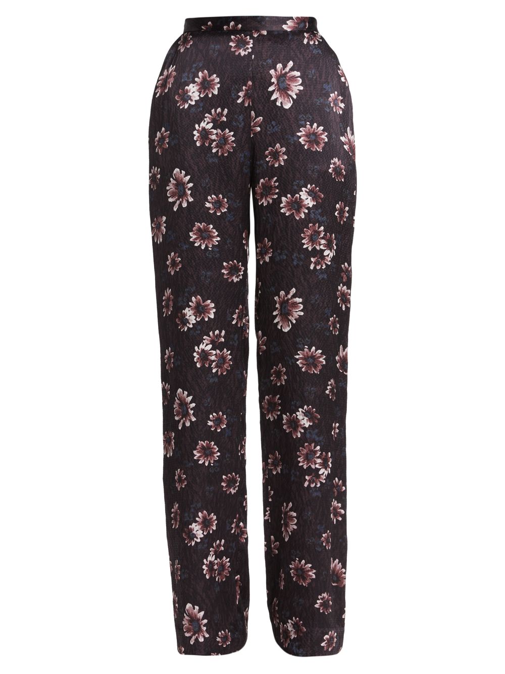 Шелковые брюки Peaton с цветочным принтом Rachel Comey, бордовый кардиган rachel comey размер xs бежевый