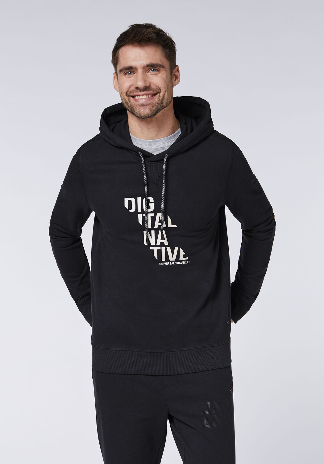 

Толстовка Oklahoma Jeans Kapuzen, черный