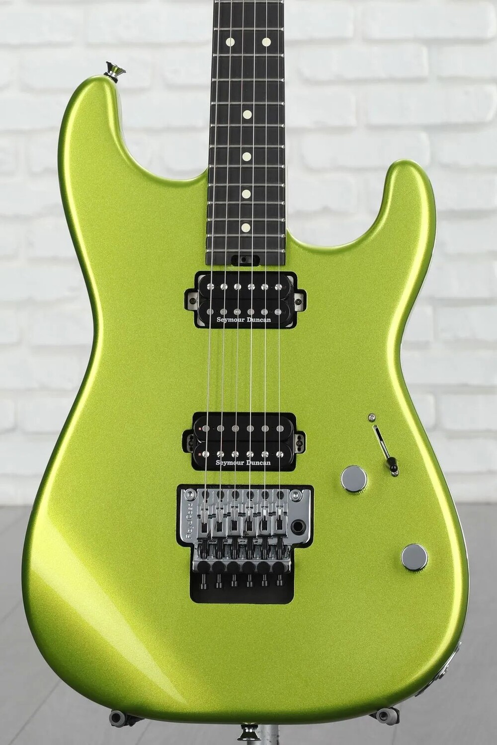 

Электрогитара Charvel Pro-Mod San Dimas Style 1 HH FR EBY - салатовый металлик
