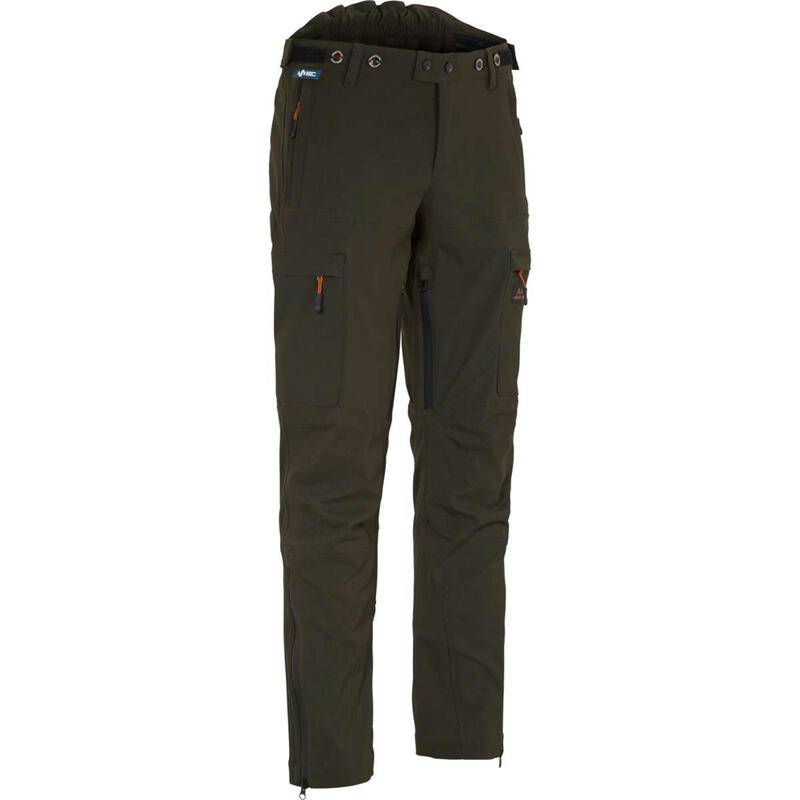 Зеленые водонепроницаемые мужские охотничьи брюки Swedteam Titan Pro M.