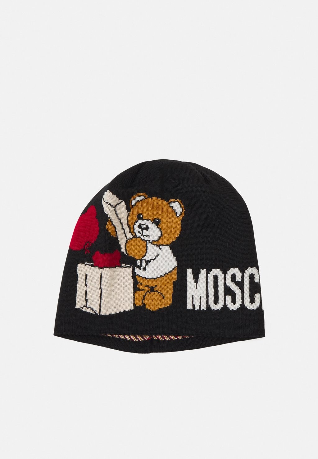 

Шапка бини MOSCHINO, черный