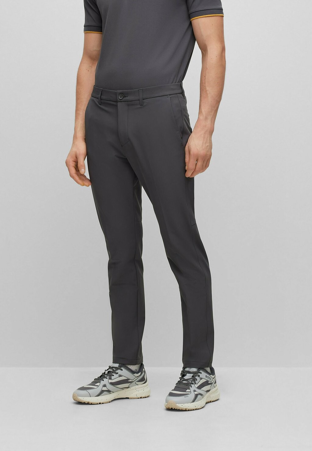 

Чиносы Commuter-Slim BOSS, цвет dark grey seven