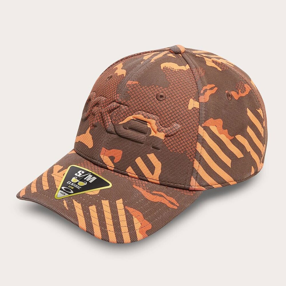 

Бейсболка Oakley 6 Panel Stretch Embossed, оранжевый