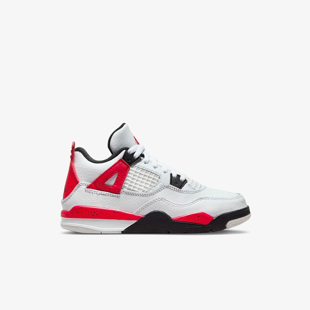 

Кроссовки 4 Retro 'Red Cement' (PS) Jordan, красный