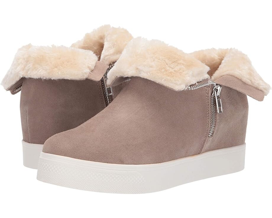 Кроссовки Steve Madden Wanda Wedge Sneaker, цвет Taupe Suede кроссовки steve madden becoming wedge sneaker черный мульти