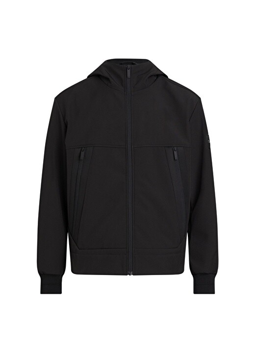 

Черная мужская куртка Slim Fit Calvin Klein, Черный