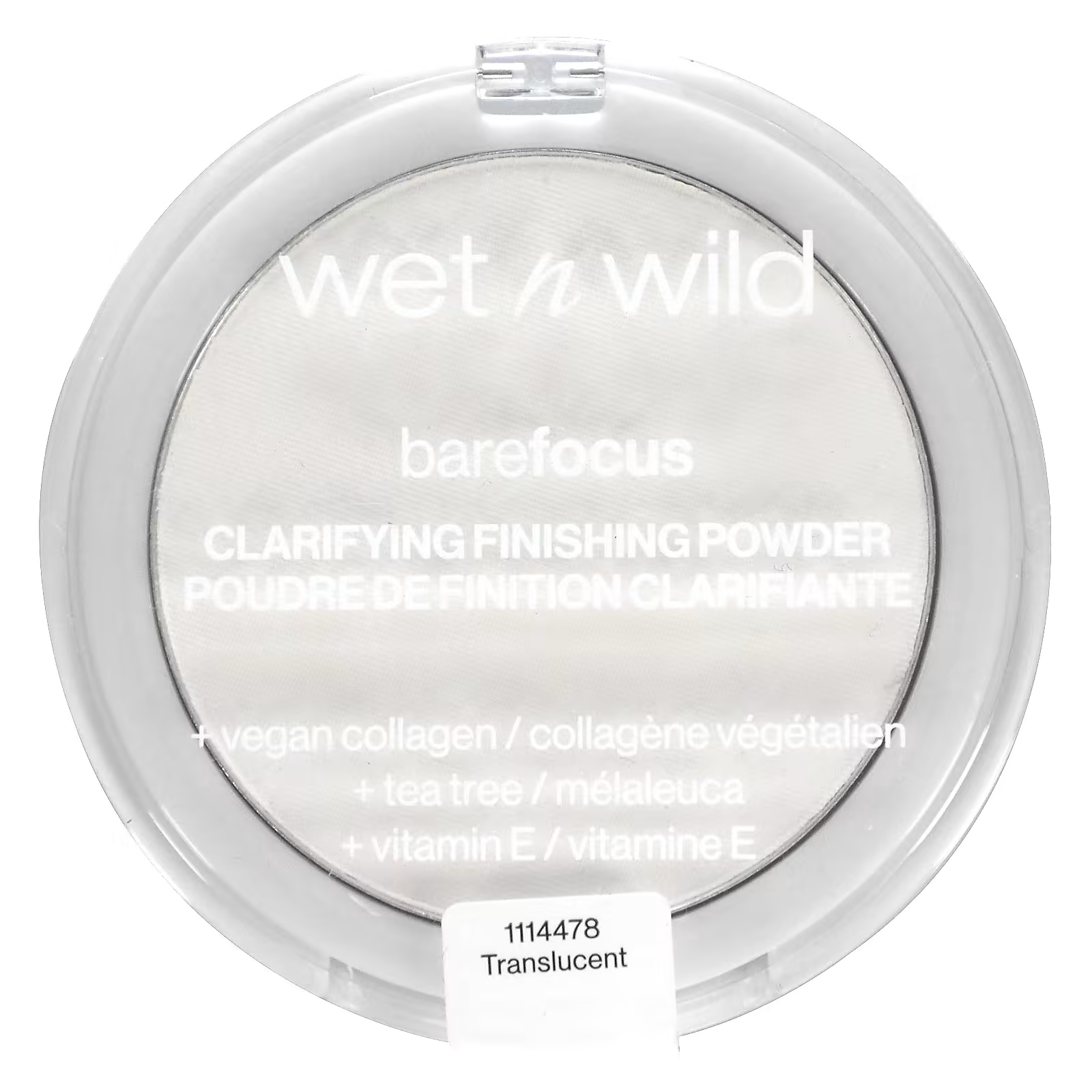 Пудра для лица Wet n Wild Barefocus Clarifying Finishing Powder Translucent