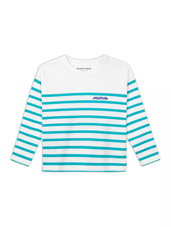 

Футболка Little Boy's Vacances Sailor Maison Labiche, белый