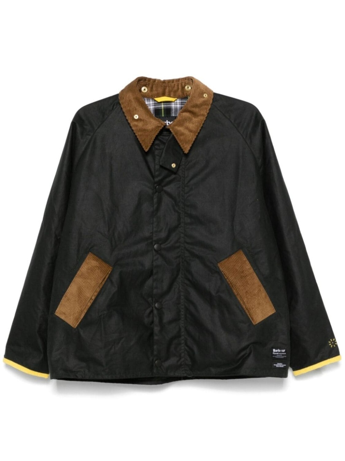 

Barbour куртка Transport из коллаборации с Flower Mountain, зеленый