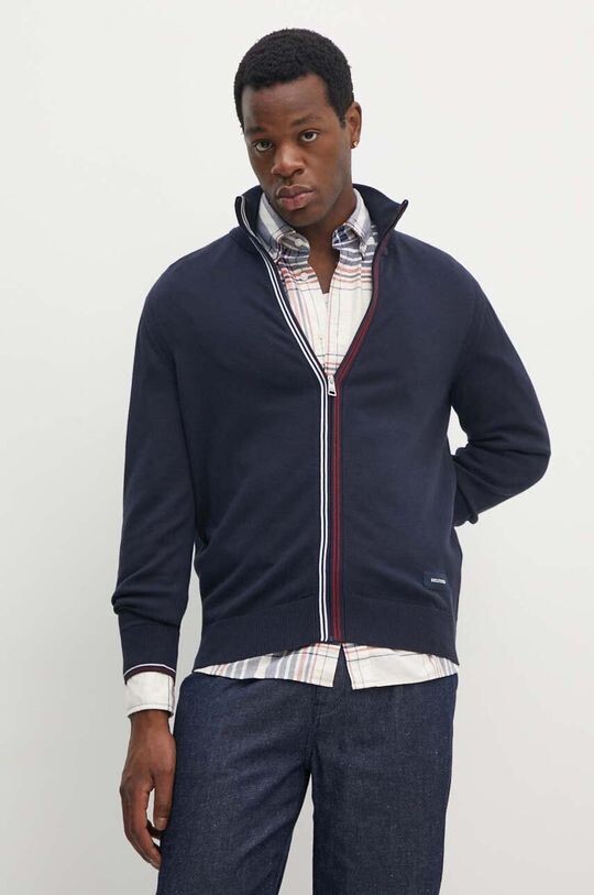 

Хлопковый кардиган Tommy Hilfiger, темно-синий