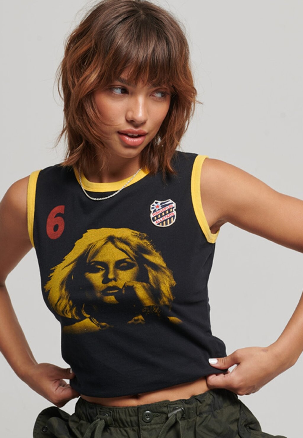 

Топ Superdry, черный