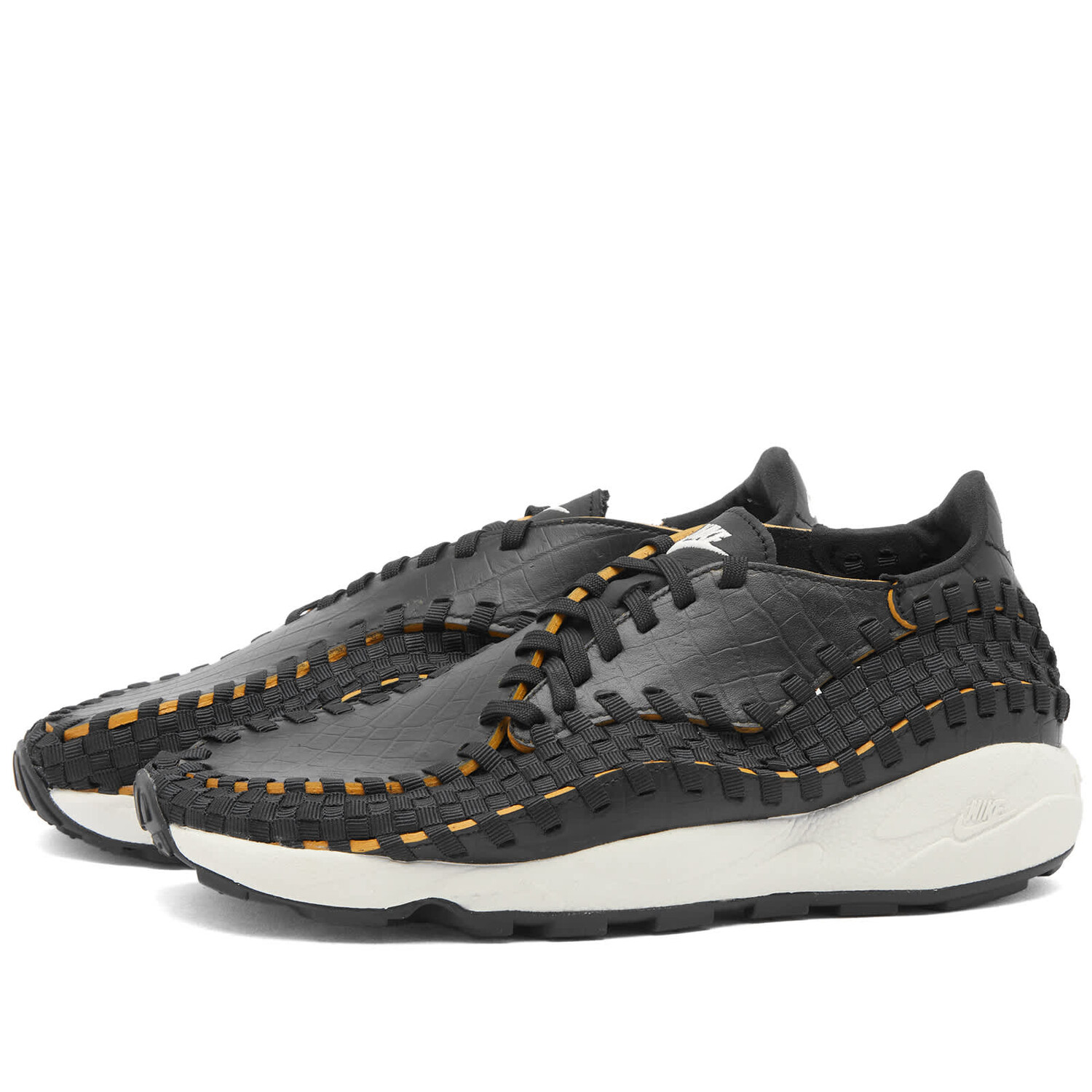 

Кроссовки Nike Air Footscape Woven Prm, цвет Black & Pale Ivory