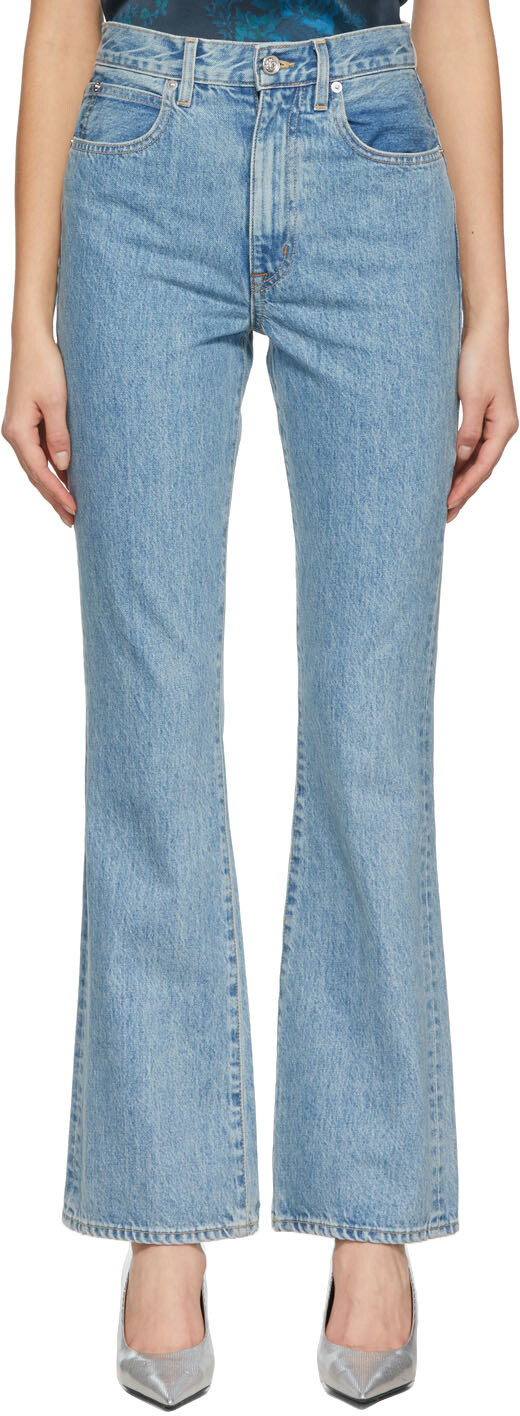 

Синие джинсы SLVRLAKE Boot Cut