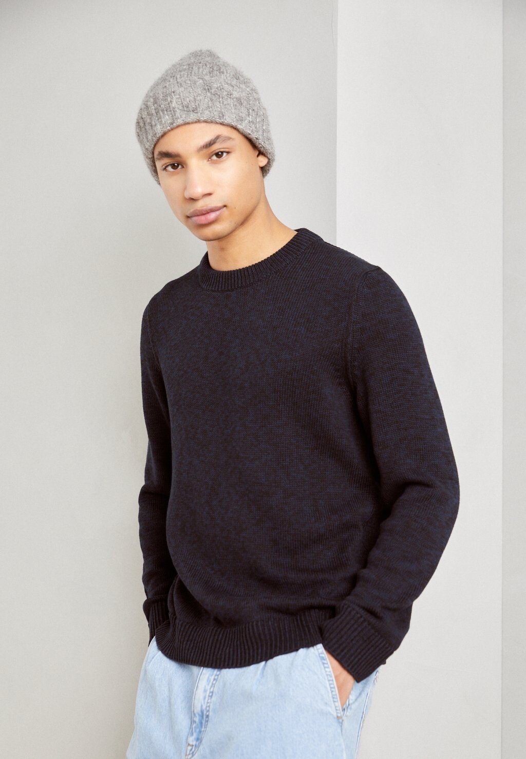 

Свитер Crew Neck Sweater Bicolor Marc O'Polo DENIM, цвет multi navy teal
