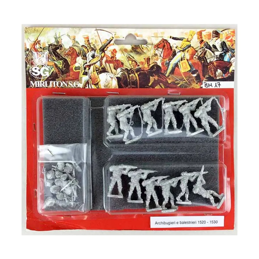 

Мушкетеры и арбалетчики 1520-1530 гг., Historical Miniatures - Renaissance (28mm) (Mirliton SG)