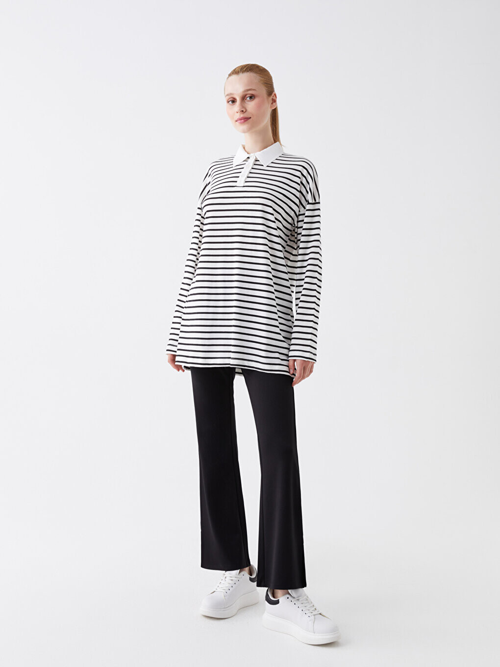 

Прямые женские брюки узкого кроя LCW Modest