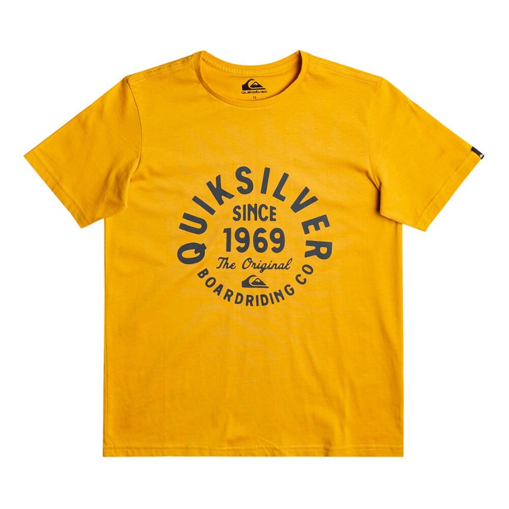 

Футболка Quiksilver Circled Script Front, желтый