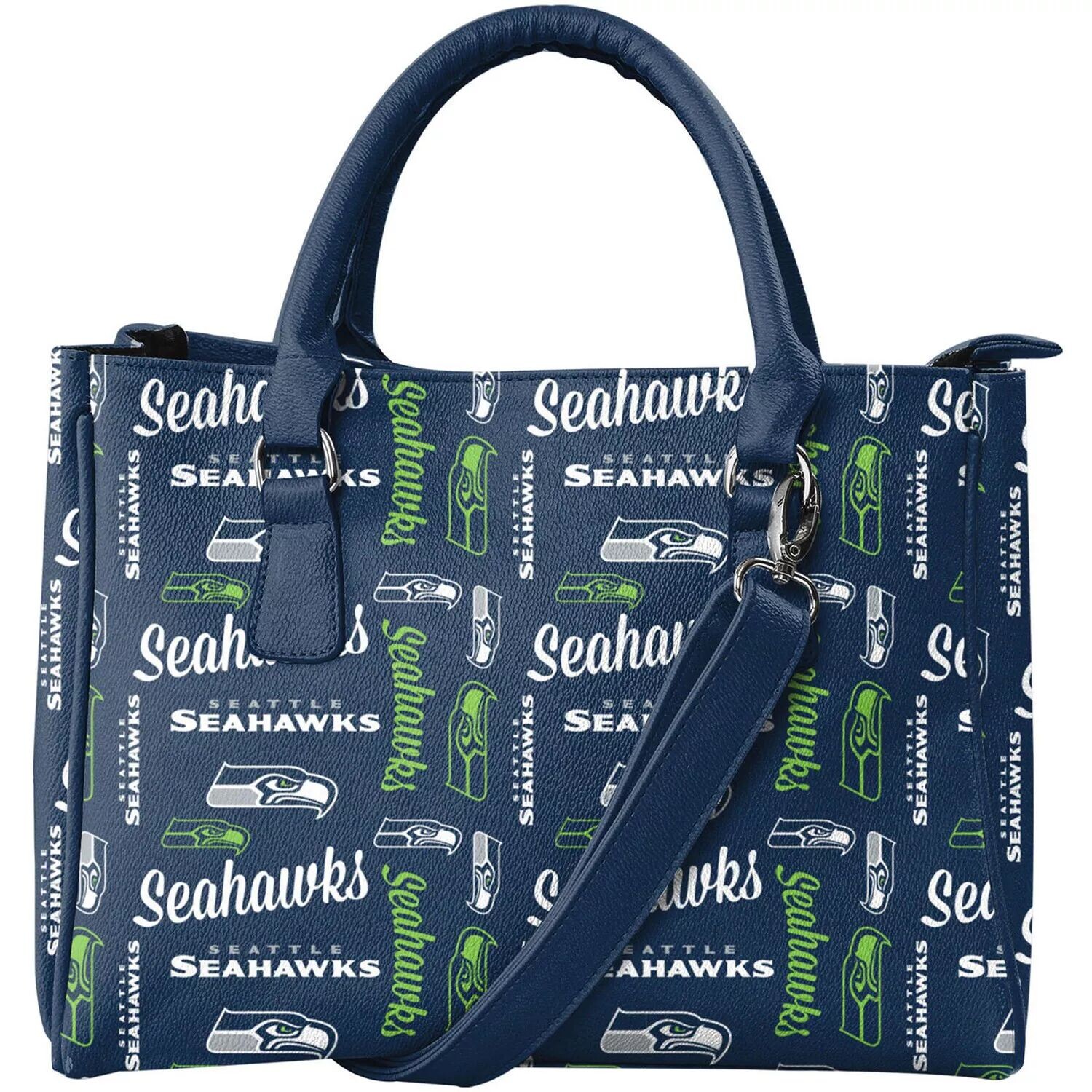 

Сумка-тоут с повторяющимся узором Brooklyn FOCO Seattle Seahawks