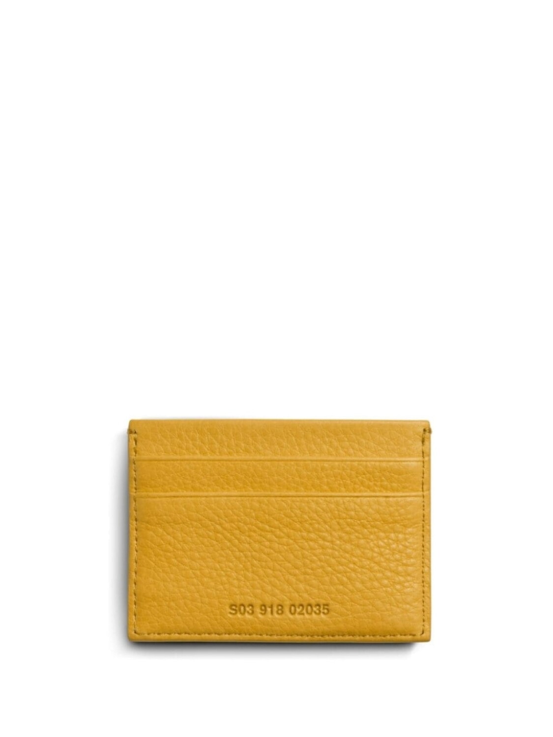 

Кошелек из зернистой кожи Shinola, желтый