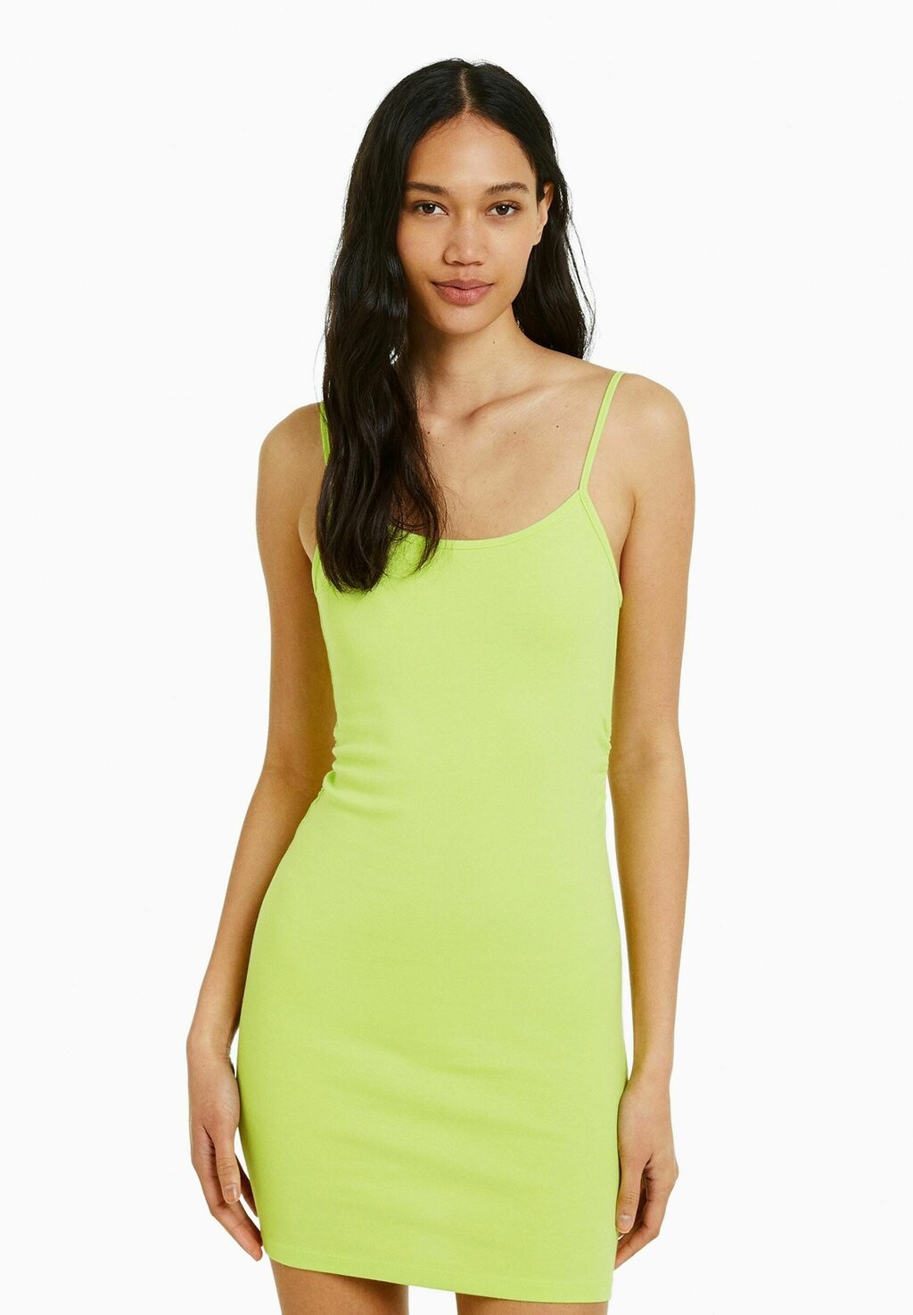 

Платье-футляр Bershka, зеленый