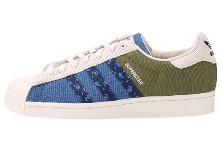 

Кроссовки унисекс Adidas Originals Superstar Skate Джинсовый/Оливковый/Темно-серый