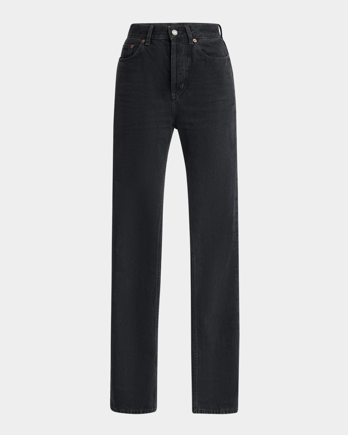 

Узкие джинсы 90-х годов Saint Laurent, цвет Black Rock